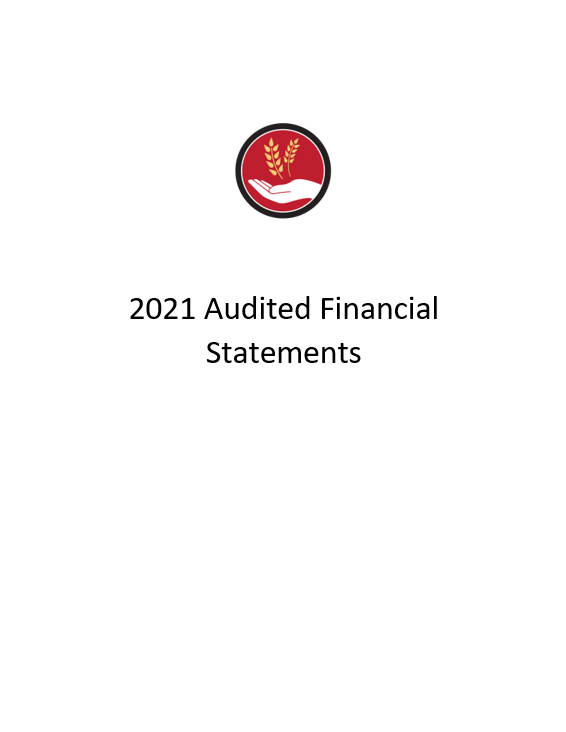 2021 Financial Statement Cover