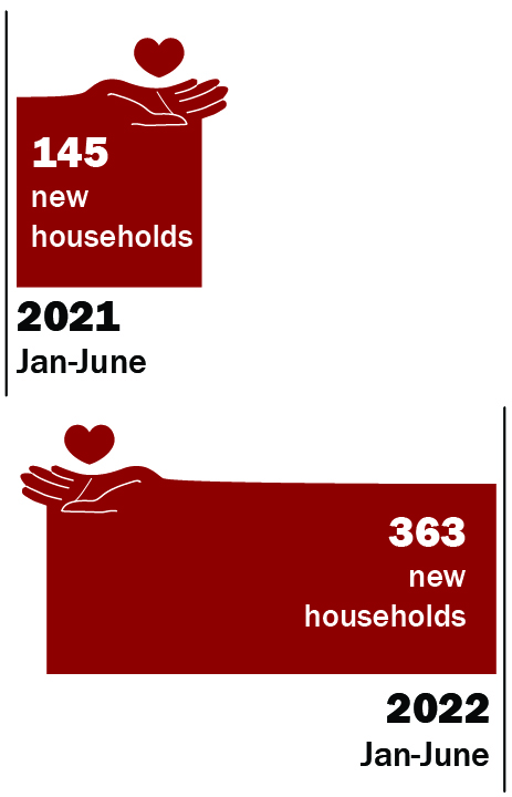 New households infographic