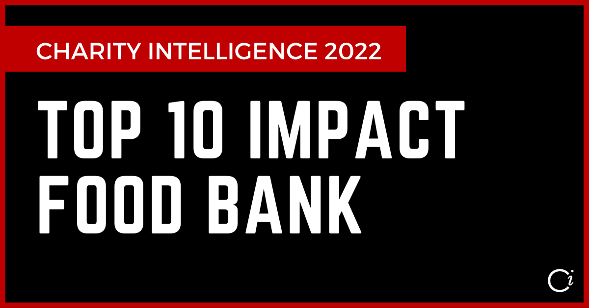 Charity Intelligence Top 10 Impact Food Bank