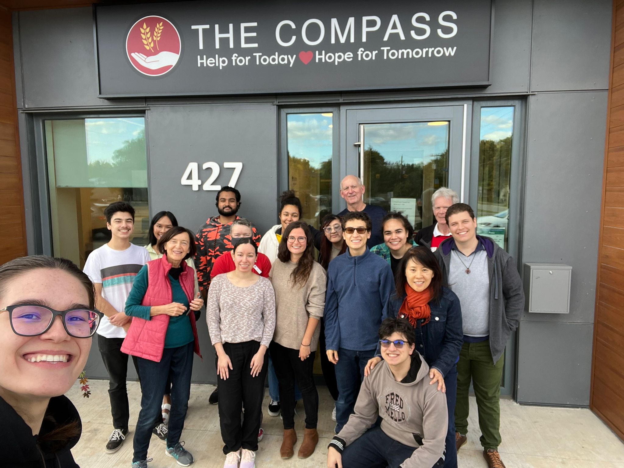 The Compass volunteers helping provide food and community support in Mississauga