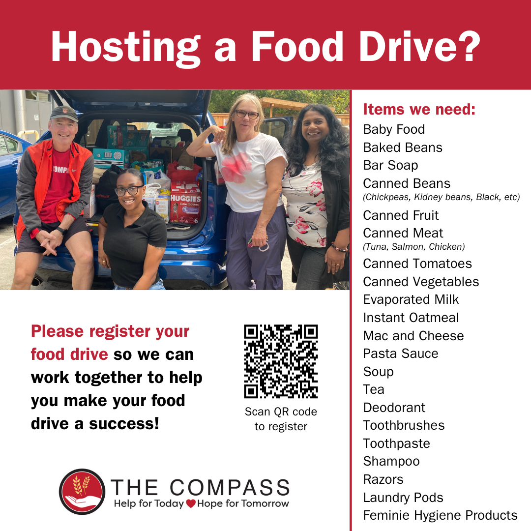 November Food Drive Social Media Poster