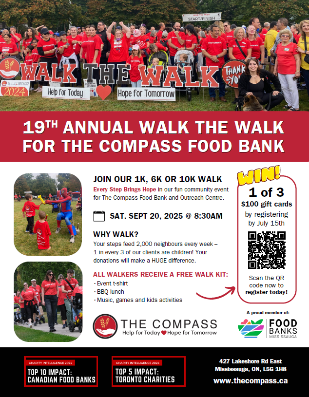 19th Annual Walk the Walk for the Compass Food Bank