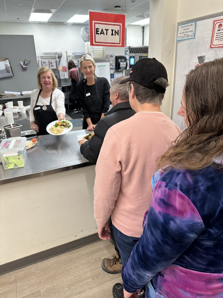 Food bank used by families
