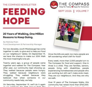 Feeding Hope - September 2026 Newsletter Cover